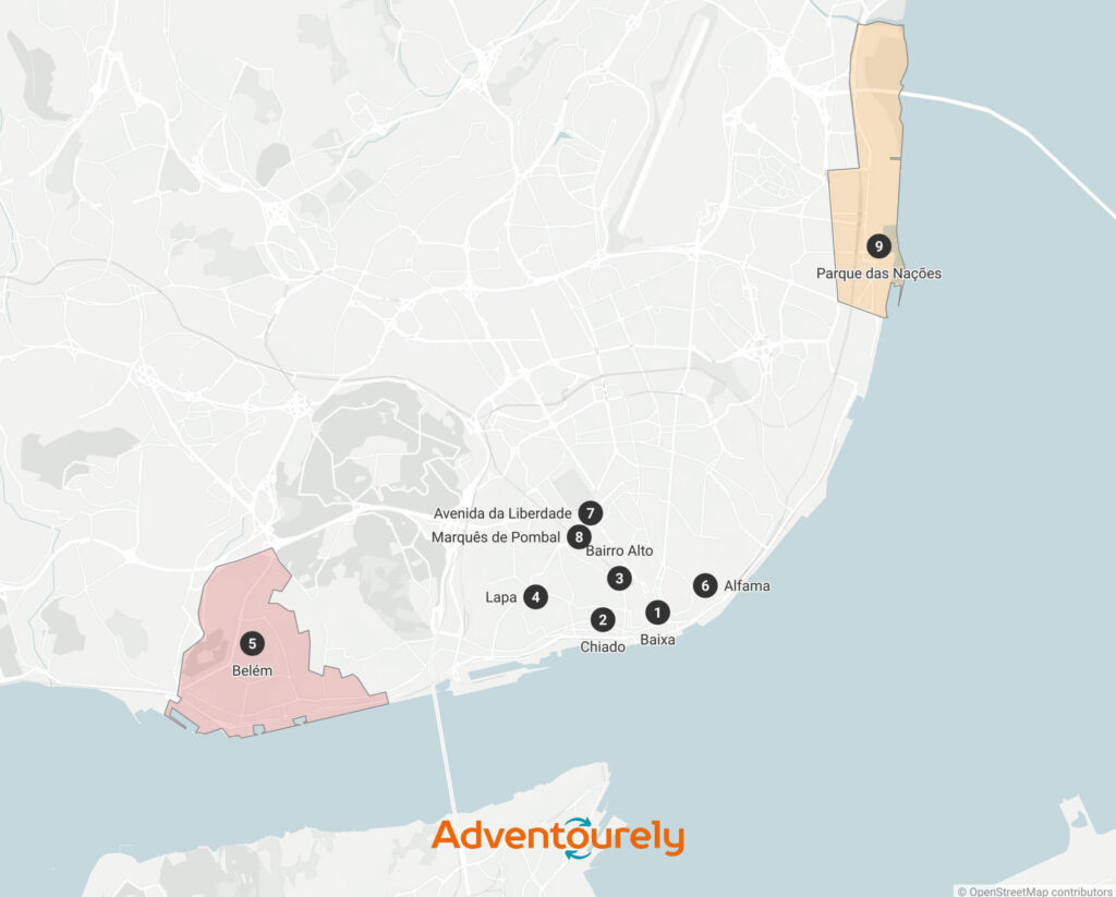 Where to Stay in Lisbon in 2024 - Best Areas Recomended by a Local 